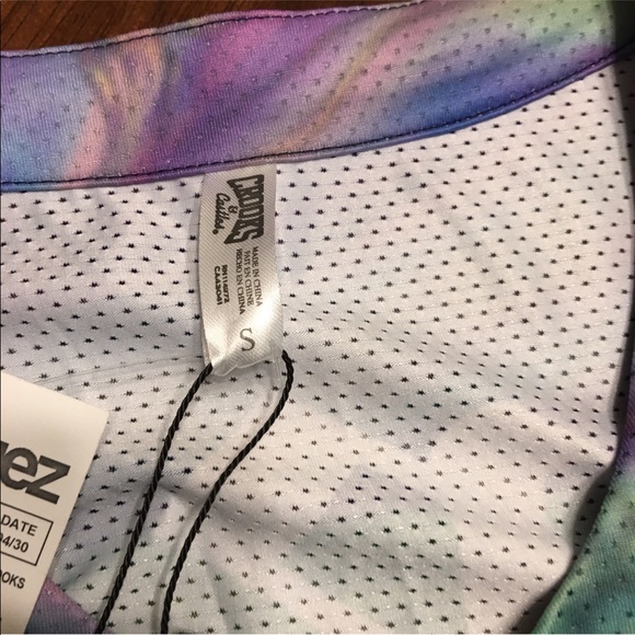 Crooks & Castles Euphoria Mesh Baseball Jersey Small - Picture 4 of 11